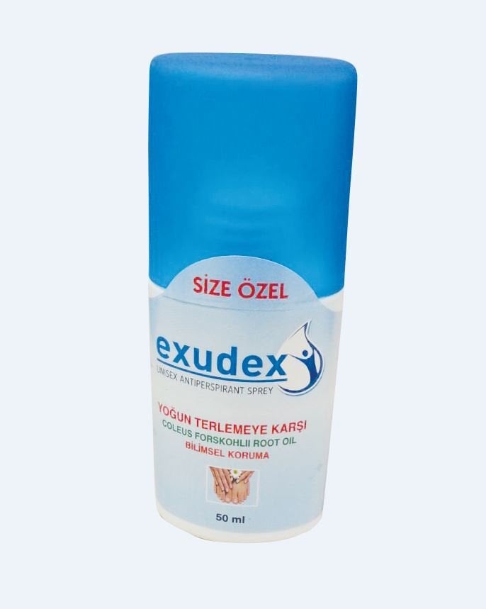 EXUDEX 50ML ANTIPERSPIRANT SPREY