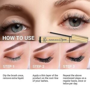 Dallixa Eyelashes Kirpik Güçlendirici Bakım Serumu 5 ml