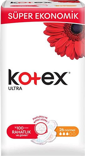 Kotex Active Dev Eko Normal Hijyenik Ped 26'lı