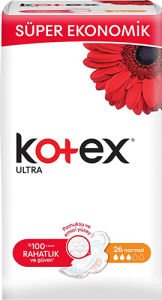 Kotex Active Dev Eko Normal Hijyenik Ped 26'lı