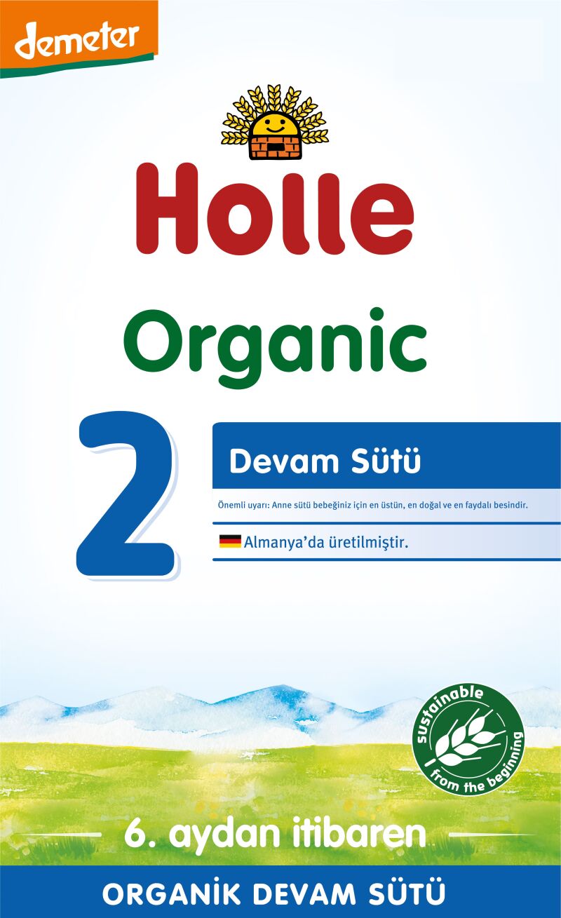 HOLLE ORGANIK DEVAM SUTU 2 600 GR