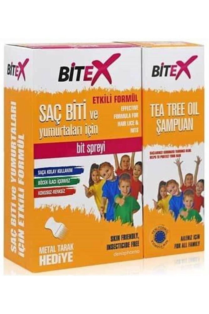 Miabit Bit Spreyi 100 ml + Şampuan 150 ml - Çelik Tarak Hediyeli