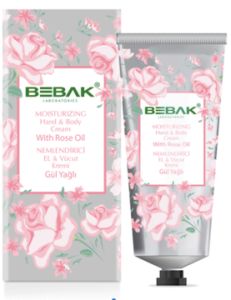 Bebak Gül Özlü Nemlemdirici El Kremi 60ml