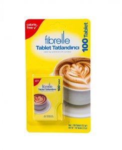Fibrelle Sukraloz 100 tablet tatlandırıcı