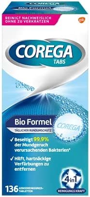 Corega Protez Temizleyici Tablet Bio Formel 136 Adet