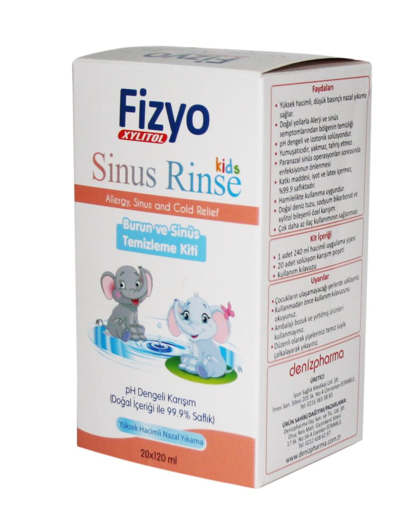 Fizyo Sinus Rinse Kids 20x120 ml