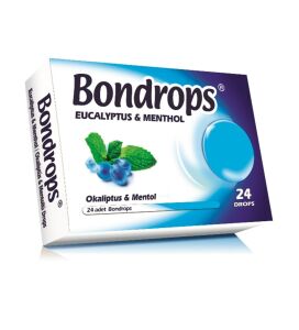 Bondrops Okaliptus Menthol 24 Pastil