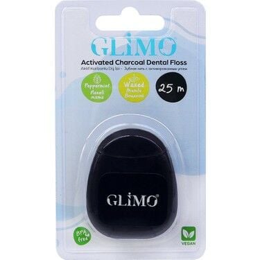 Glimo Aktif Karbonlu Diş İpi - 5 Adet