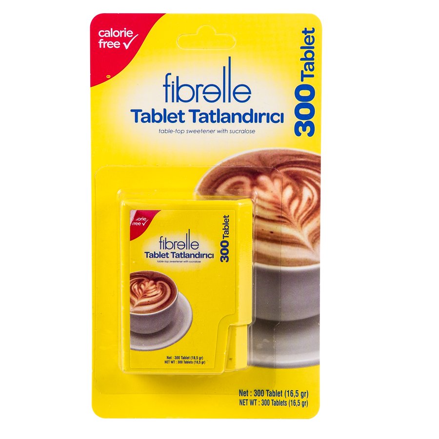Fibrelle Sukraloz 300 tablet tatlandırıcı