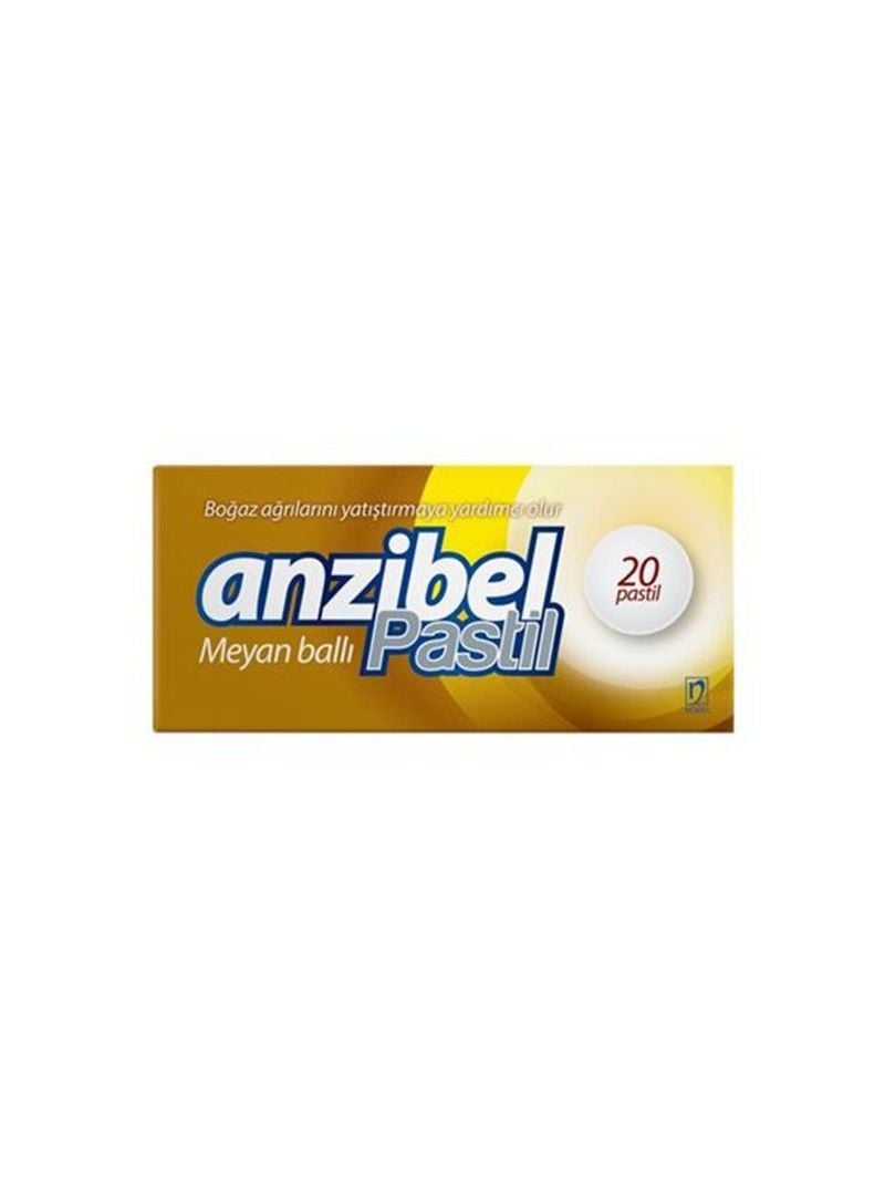Anzibel Meyanballı Pastil 20'li