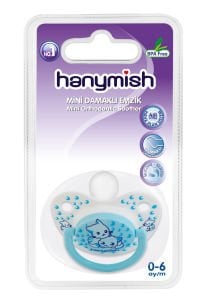 Hanymish 115 Silikon Damaklı Emzik Mini No: 1