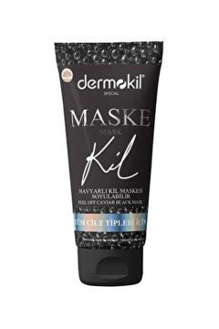 Dermokil Soyulabilir Havyarlı Siyah Yüz Kil Maskesi 75ml