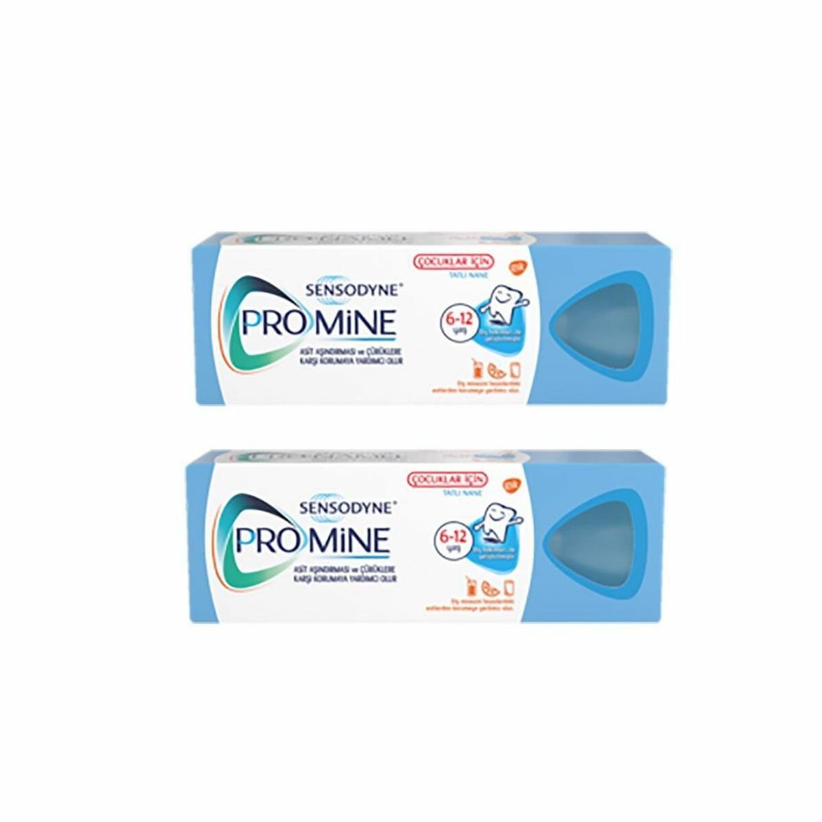 Sensodyne Diş Macunu Promine Çocuklar İçin 6-12 Yaş 50 ml 2'li