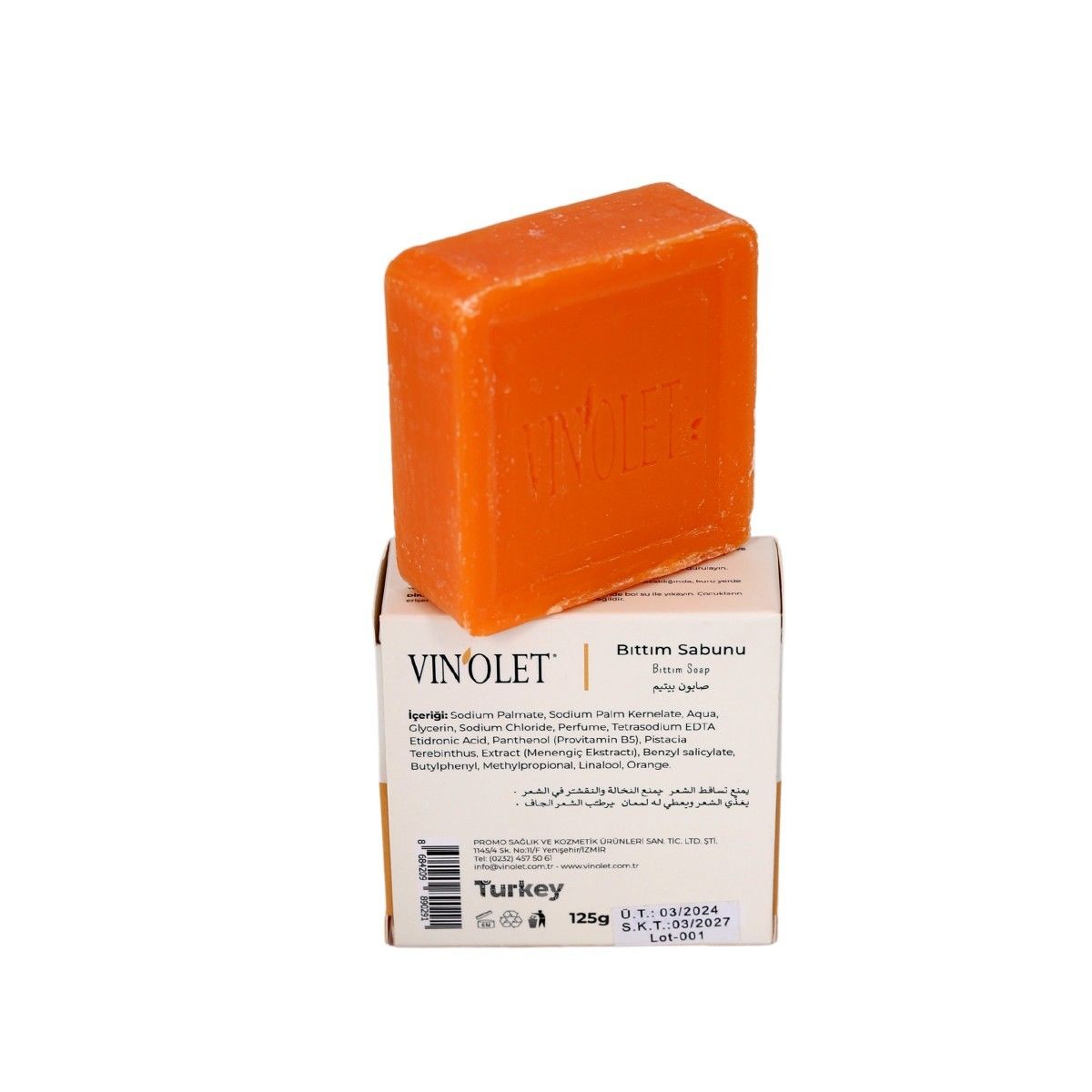 Vinolet Bıttım Sabunu 125 gr