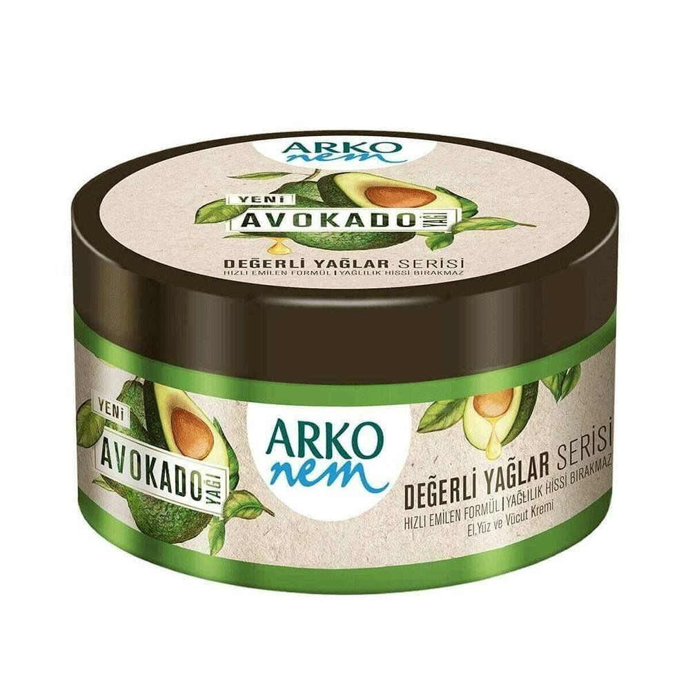 Arko Nem Avokado Yağı Besleyici Bakım Kremi 250 ml