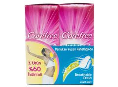 CAREFREE COTTON 40LI FRESH