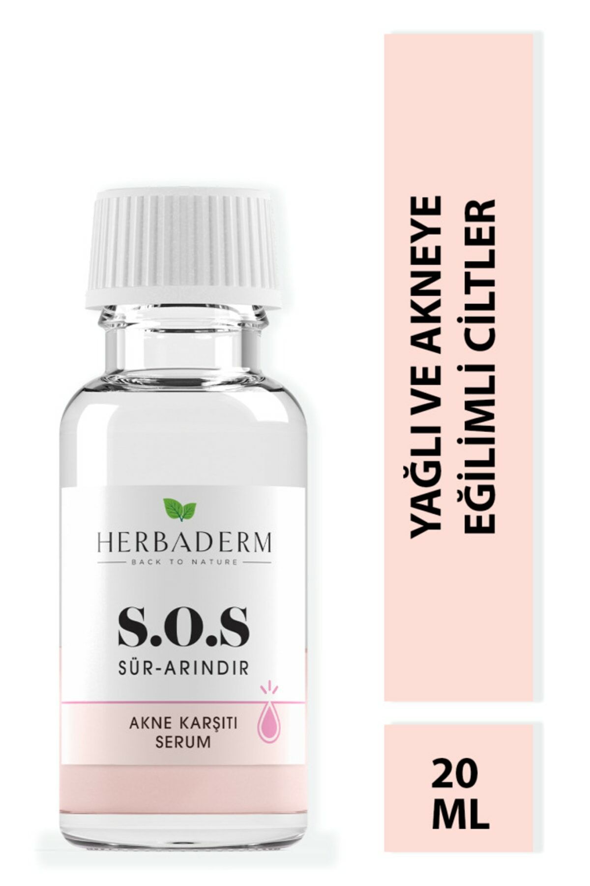 Herbaderm S.O.S Akne Karşıtı Serum 20 ml