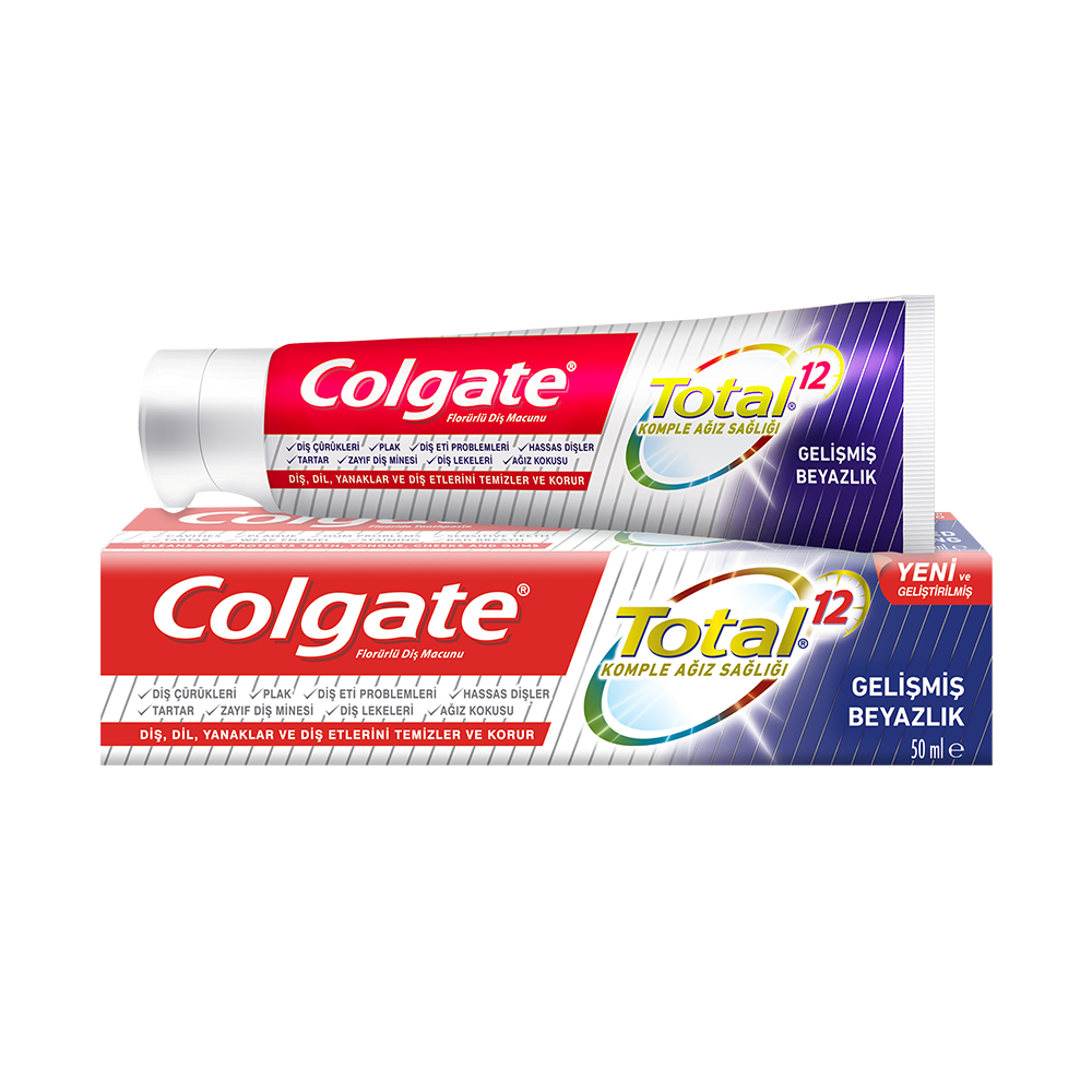 Colgate Total 12 Profesyonel Beyazlık Diş Macunu 50 ml