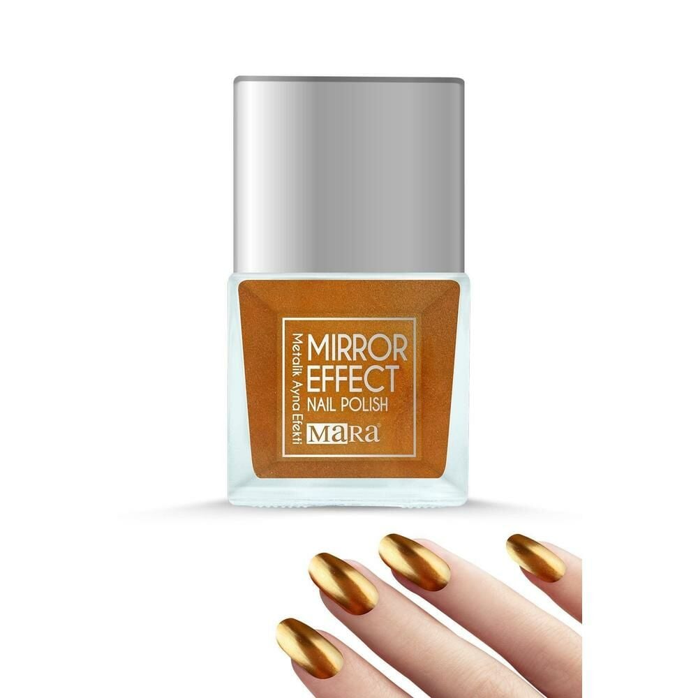 Mara Metalik Ayna Efektli Oje - Honey Bubble