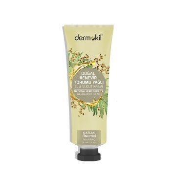 Dermokil Doğal Kenevir Tohumu Yağlı El ve Vücut Kremi 75ml