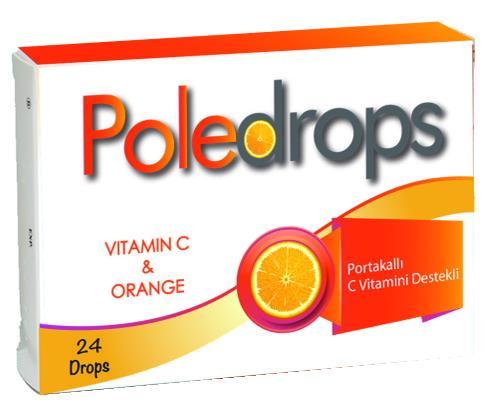 POLEDROPS PASTIL PORTAKL C VIT