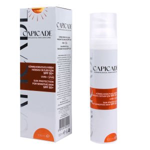 Capicade Güneş Koruyucu Krem Hassas Ciltler İçin SPF50+ 100 ml