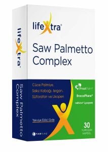 Lifextra Saw Palmetto Complex 30 Yumuşak Kapsül