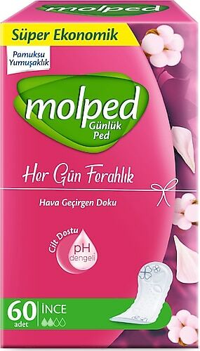 Molped Günlük Ped Light 60'lı