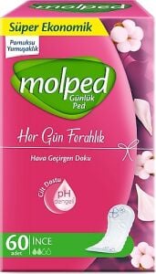 Molped Günlük Ped Light 60'lı