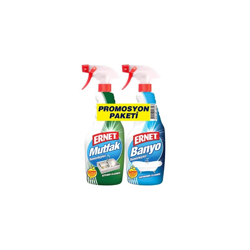 Ernet Süper Likit Paslanmaz Çelik Yüzey Temizleyici 750 Ml Spreyli