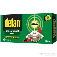 Detan Hamam Böceği Yemi 6 Adet