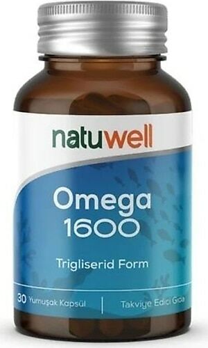 Natuwell Omega 1600 30 Yumuşak Kapsül