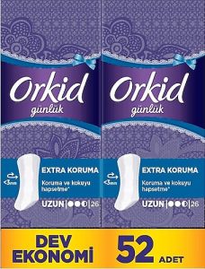 Orkid Günlük Ped Uzun 52'li