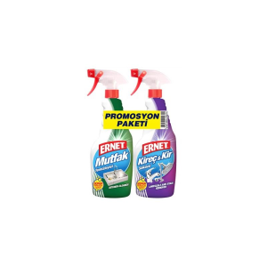 Ernet Süper Likit Promosyon Mutfak + Banyo Tem. (1+1) 750 Ml Spreyli