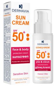 Dermavıa Gunes Kremı Hassas Spf 50