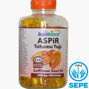 CLA Aspir Yağı 200 Softgel Kapsül Conjugated Linoleic Acid