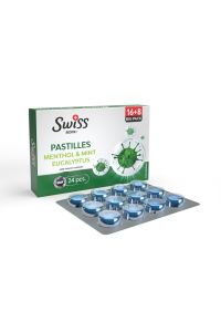 Swiss Bork Mentol Nane Okaliptus Pastil 16'lı