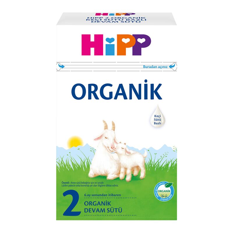 HIPP 2 ORGANIK KECI SUTU 400 GR