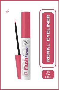 Golden Rose Flash Liner Colered Eyeliner No:105 Pink Blaze - Renkli Eyeliner