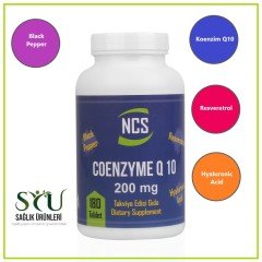 Ncs Coenzyme Q-10 200 mg 180 tablet