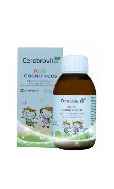 Cerebrovita Kids Cogni Focus Şurup 150 ml