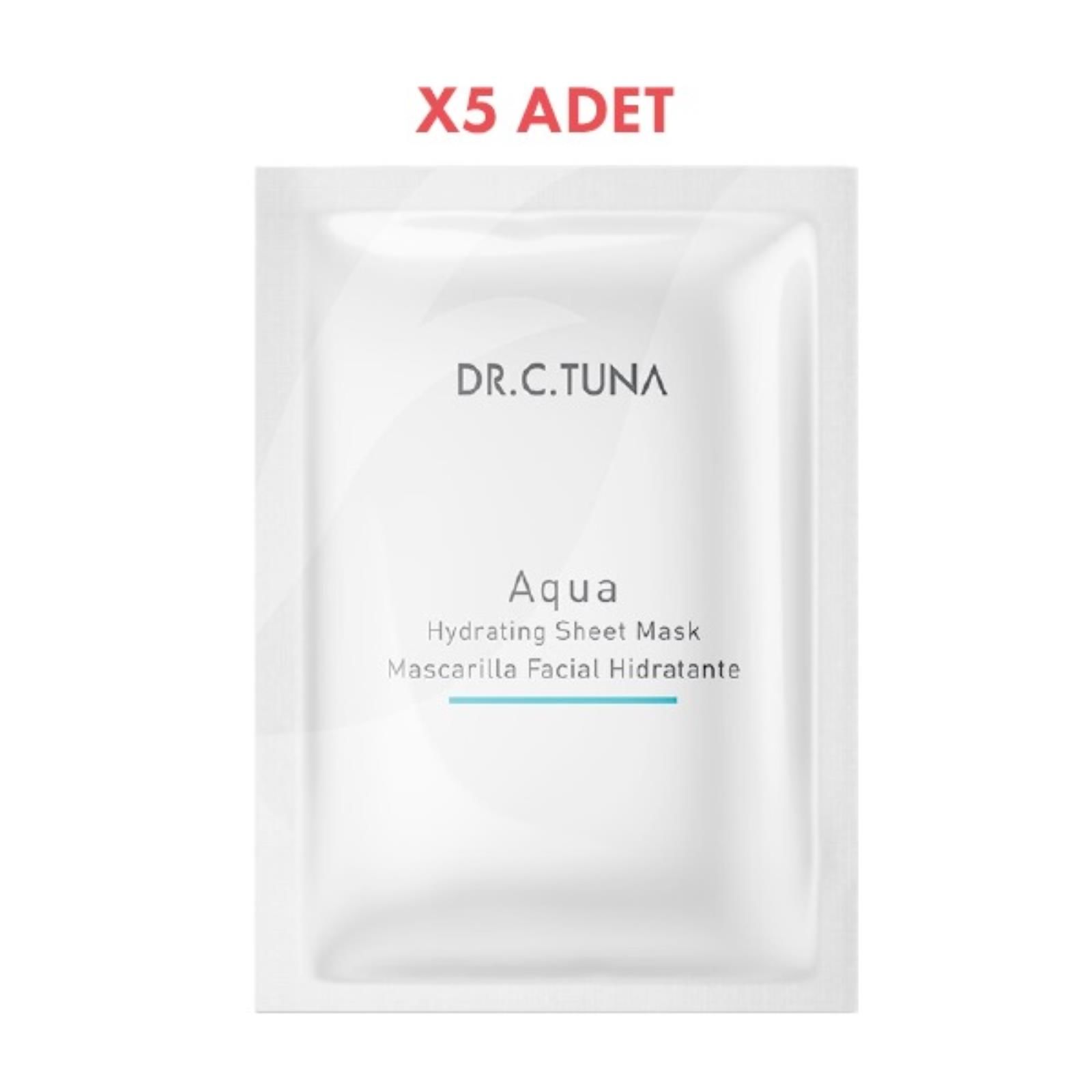 Dr. C. Tuna Aqua Nemlendirici Canlandırıcı Kağıt Maske 28 gr