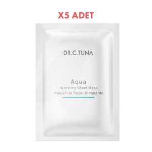 Dr. C. Tuna Aqua Nemlendirici Canlandırıcı Kağıt Maske 28 gr