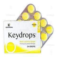 Keydrops Bal Limon 24 Pastil