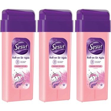 Sesu Roll-On Hassas Ciltler Ağda 100 ml - 3 Adet