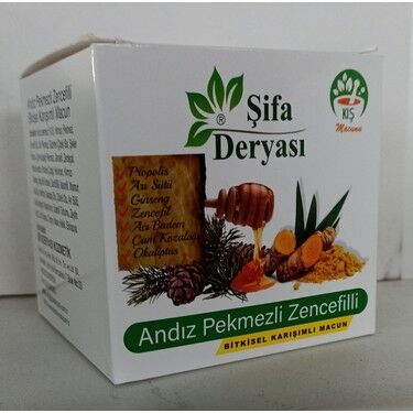 Şifa Deryası Andız Pekmezli Zencefilli Bitkisel Karışımlı Kış Macunu 420 gr