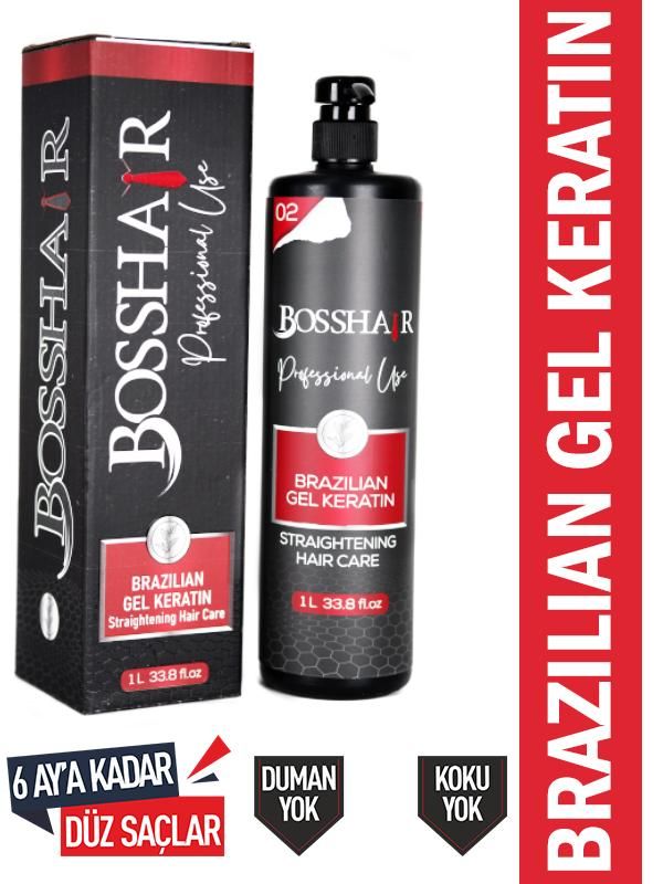 Bosshair Brazilian Gel Keratin 1 lt