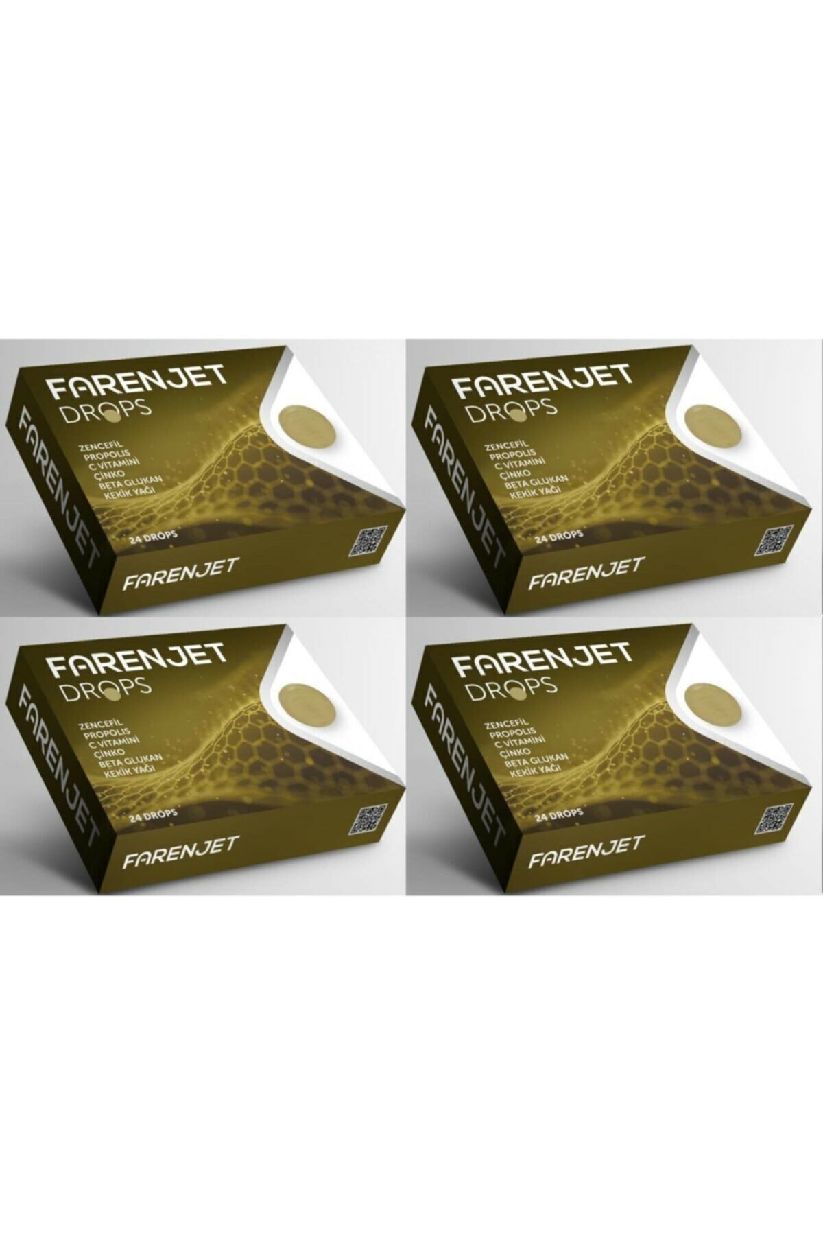 Farenjet Zencefilli Pastil 24'lü