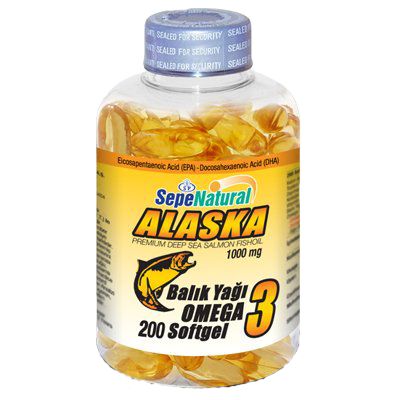 Omega 3 Balık Yağı 200 Softgel Kapsül 1000 mg Yumuşak Kapsül