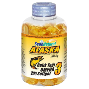 Omega 3 Balık Yağı 200 Softgel Kapsül 1000 mg Yumuşak Kapsül